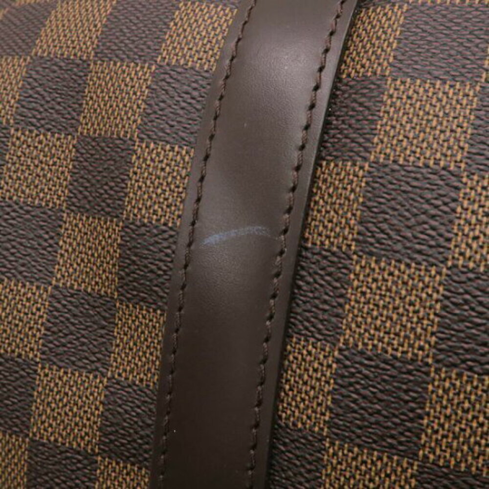 Louis Vuitton Damier Ebene Brown Keepall - Picture 5 of 8